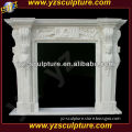 natural stone fireplace surround FPS-A087